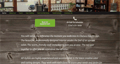 Desktop Screenshot of inchelseahairdesign.com